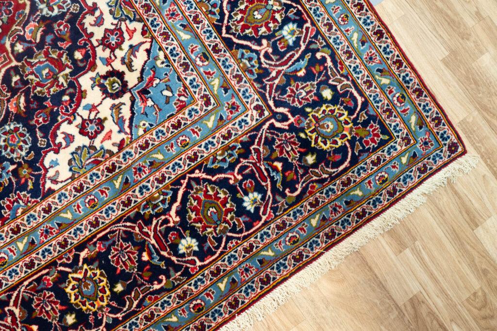 Kashan Wool Rug 8.1'x12.4' View 3