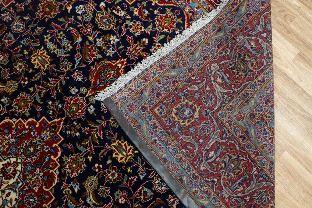 Qum Kurk Wool Rug 7.10'x11.1' View 5