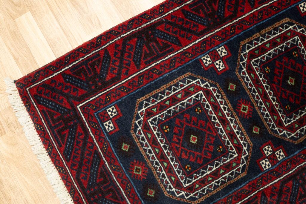 Baluch Wool Rug 3.0x5.0 View 3