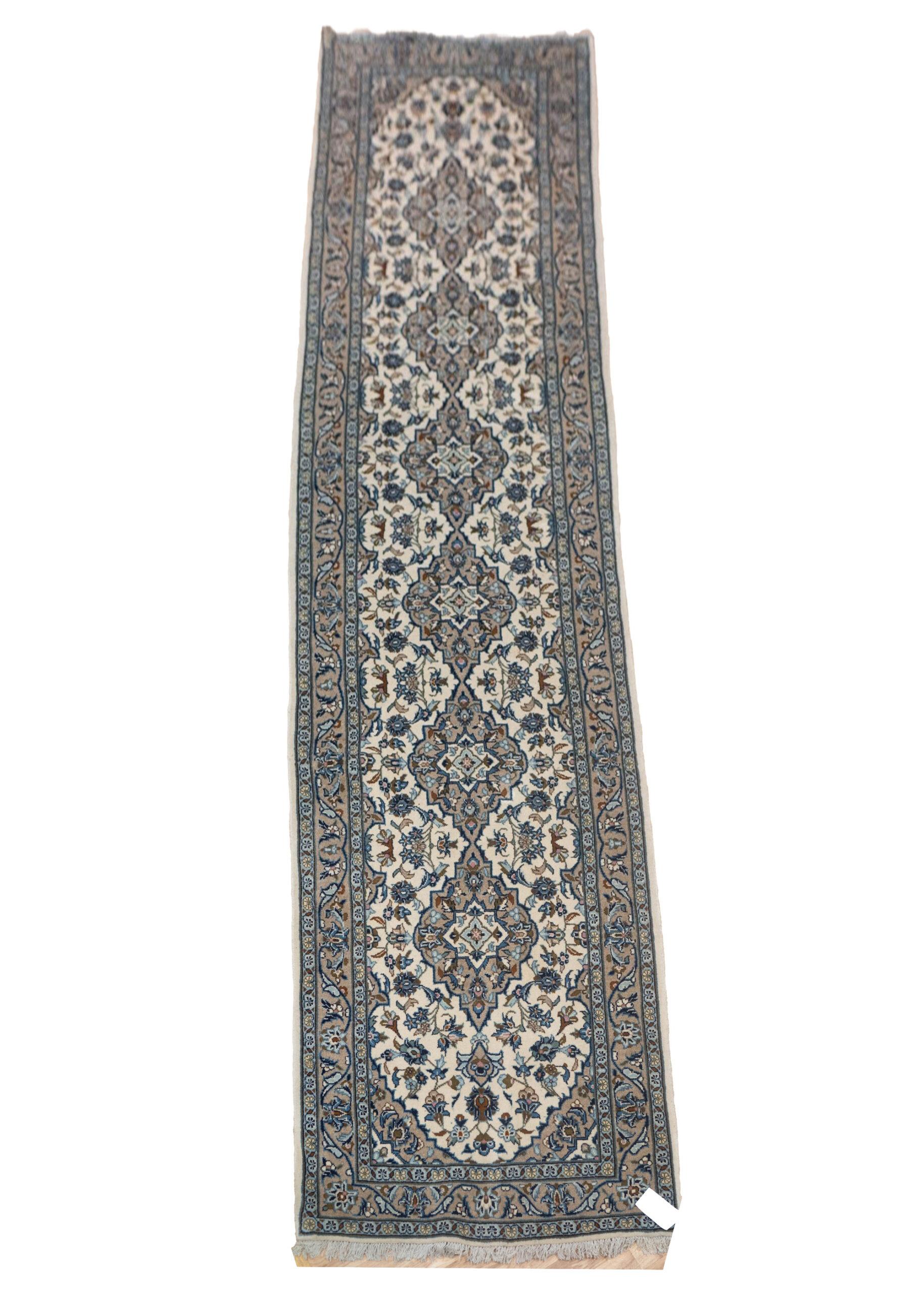 Kashan Wool Runner 13.2x3.3