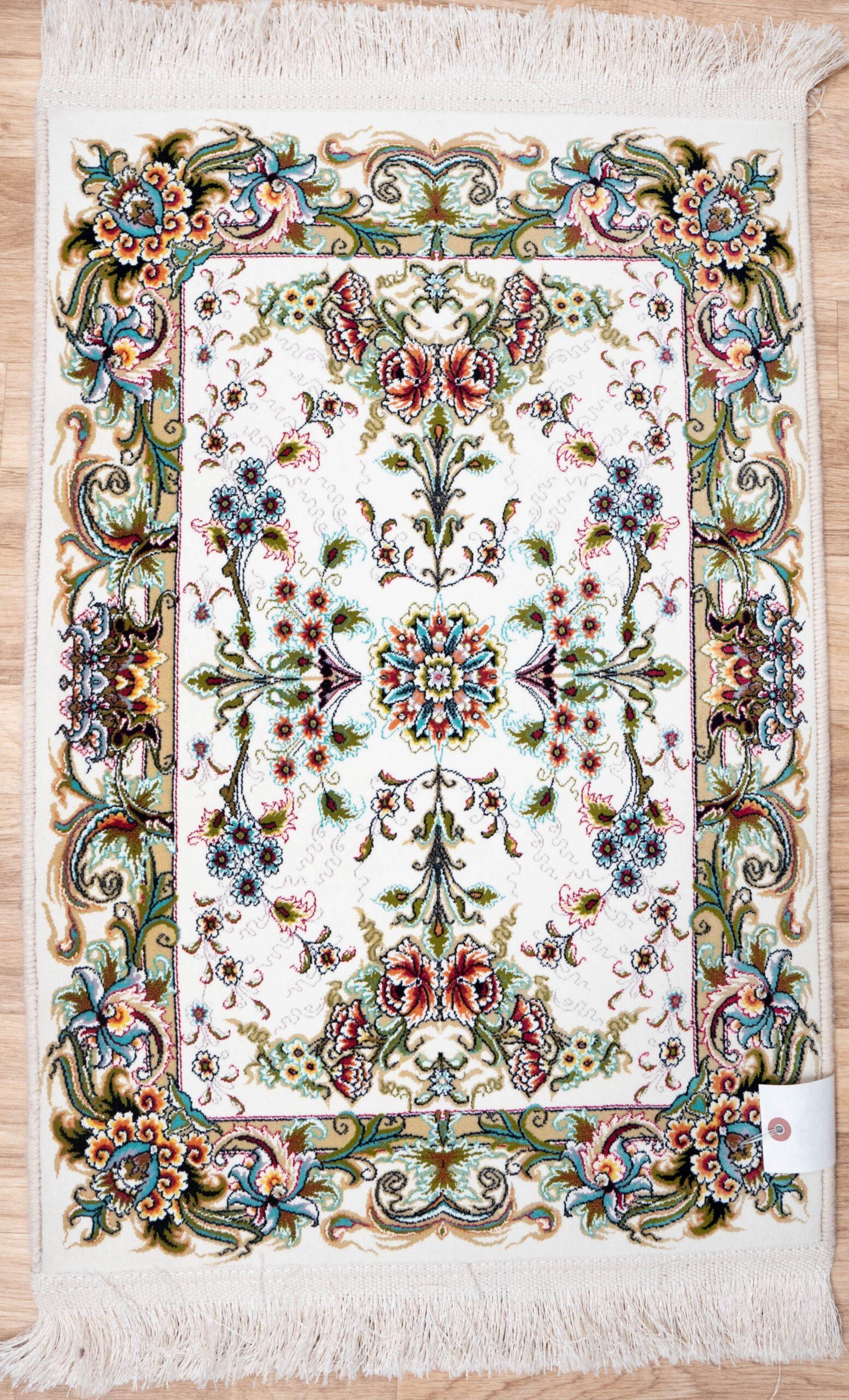 Kashan Wool Rug 2.0x3.0