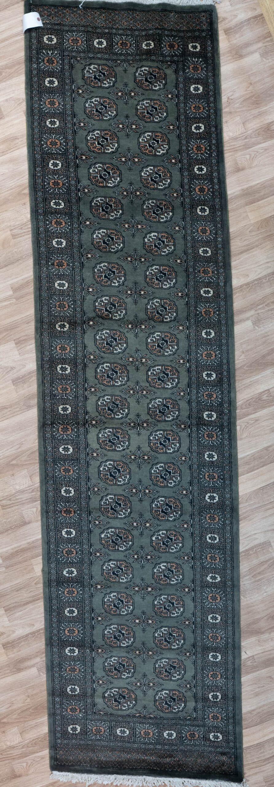 Bokhara Wool Rug 2.7x9.8 View 1