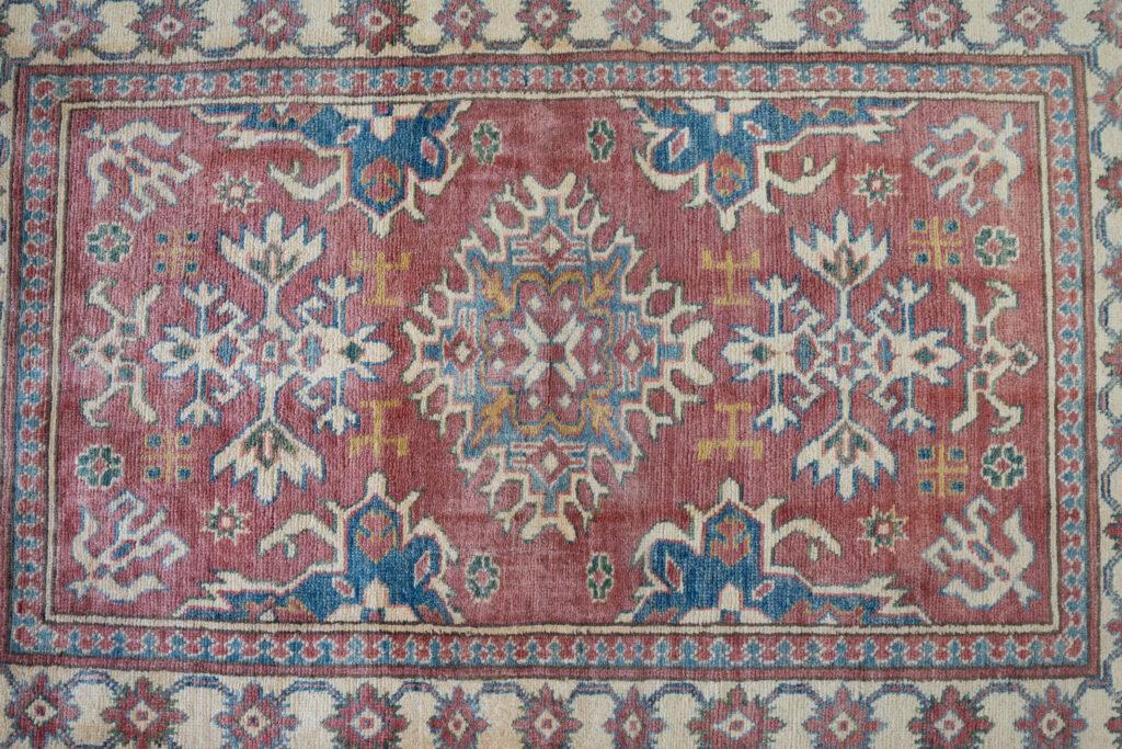 Kazak Wool Rug 3'x5' View 2