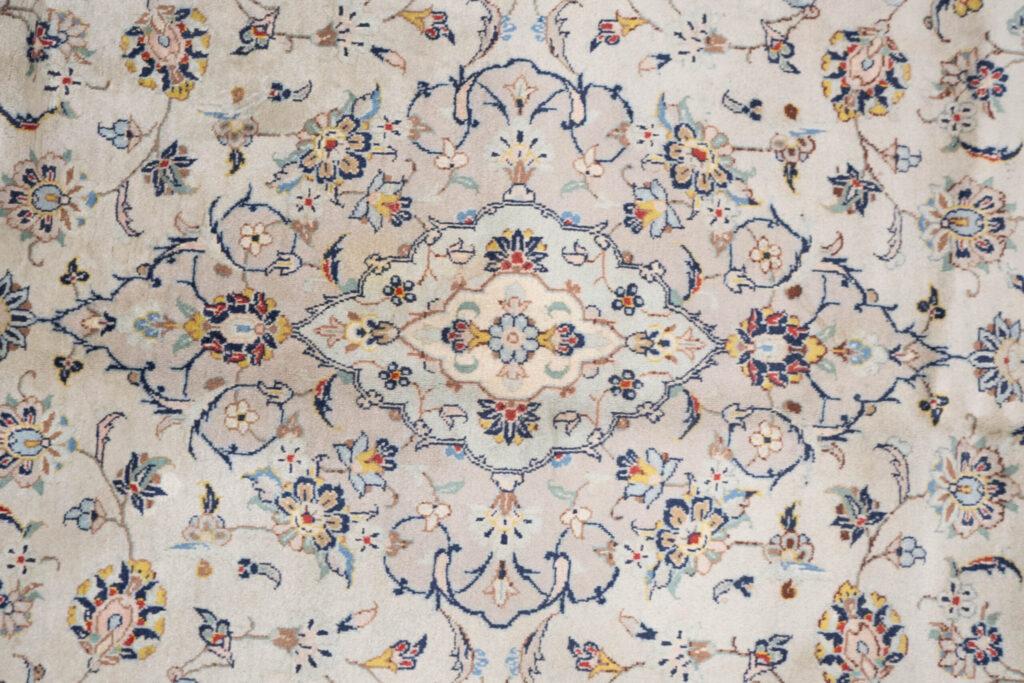 Kashan Wool Rug 8.8x11.8 View 1