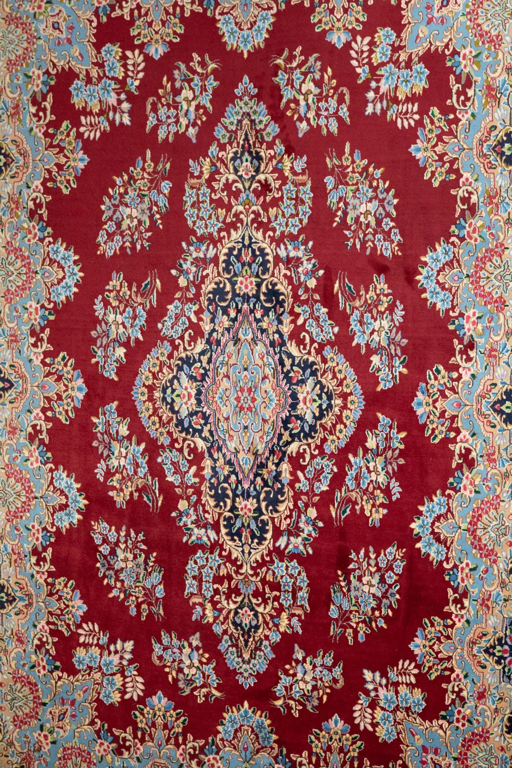 Kerman Wool Rug 10.0x13.3 View 4