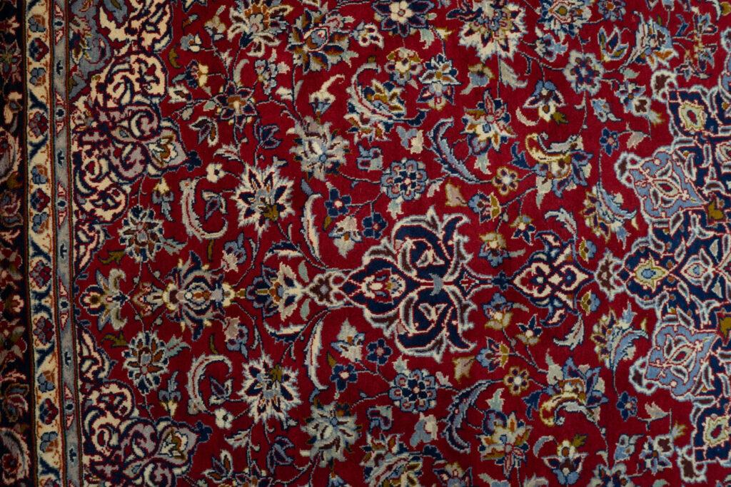 Najafabad Wool Silk Rug 9.8'x12.8' View 4