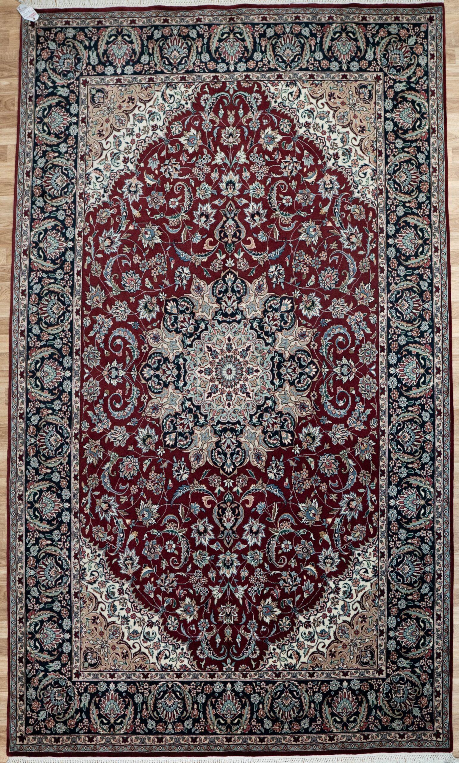 Tabriz Wool Rug 6'x9' View 1