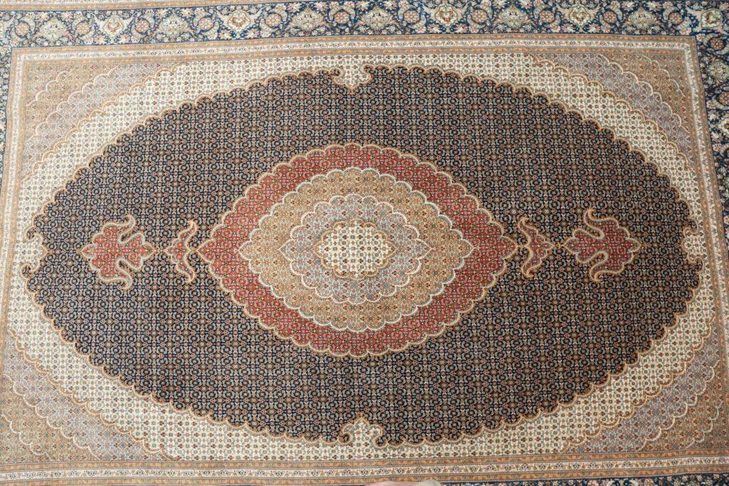 Tabriz Wool Rug 6.9x9.9 View 2