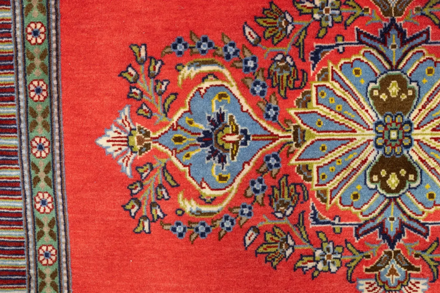 Kashan Kurk Wool 2.3 × 3.5 View 2