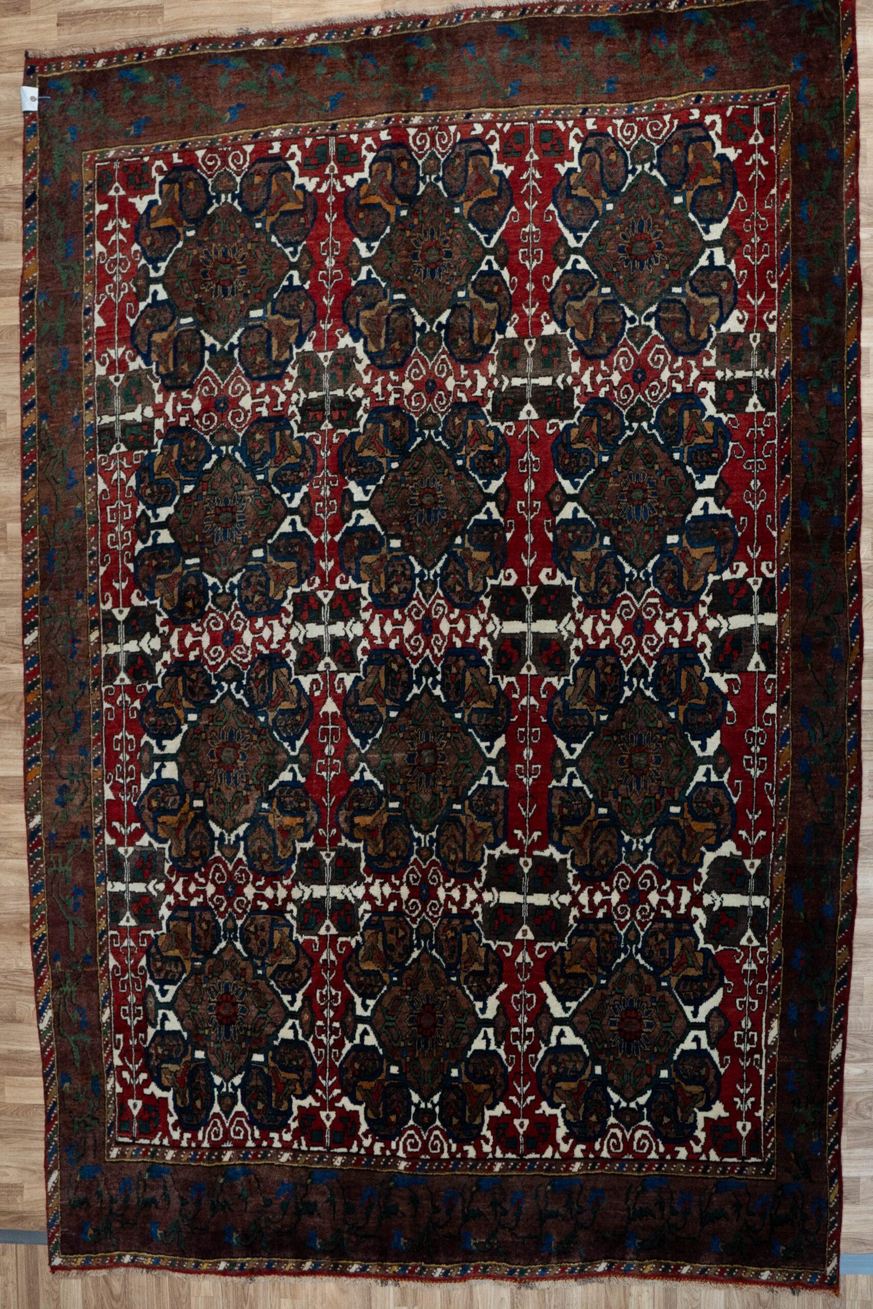 Qashqai Wool Rug 6.4'x9.9'