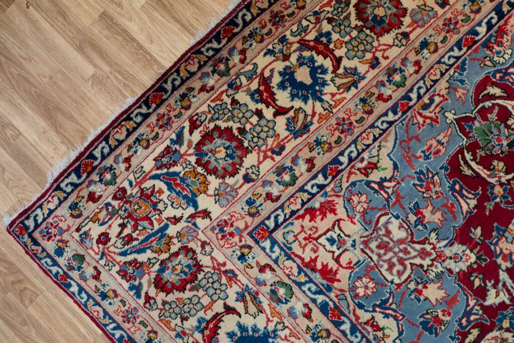 Najafabad  Wool Silk Rug 9.5'x12.8' View 3