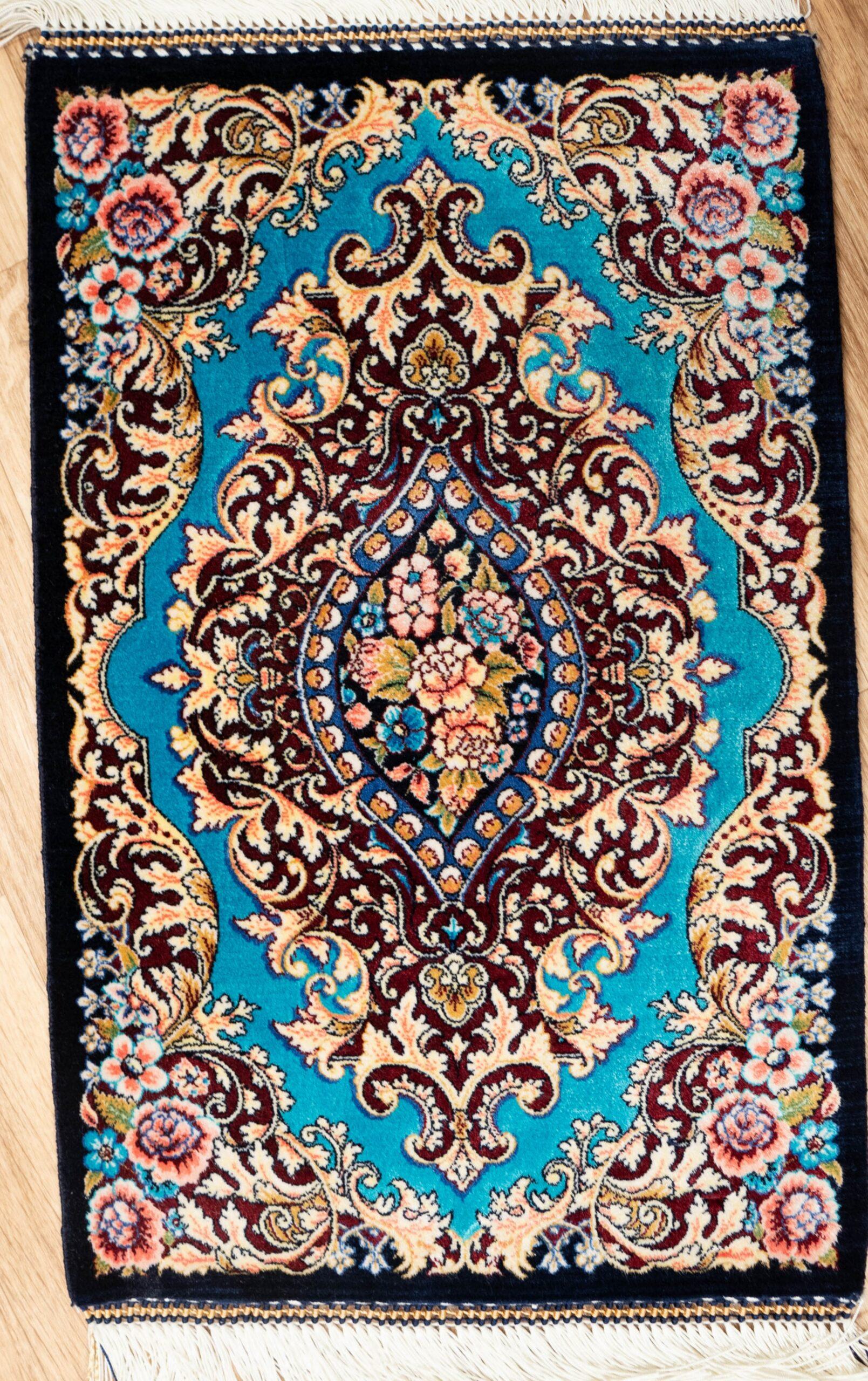Qum Pure Wool Rug 0.11x1.6 View 1
