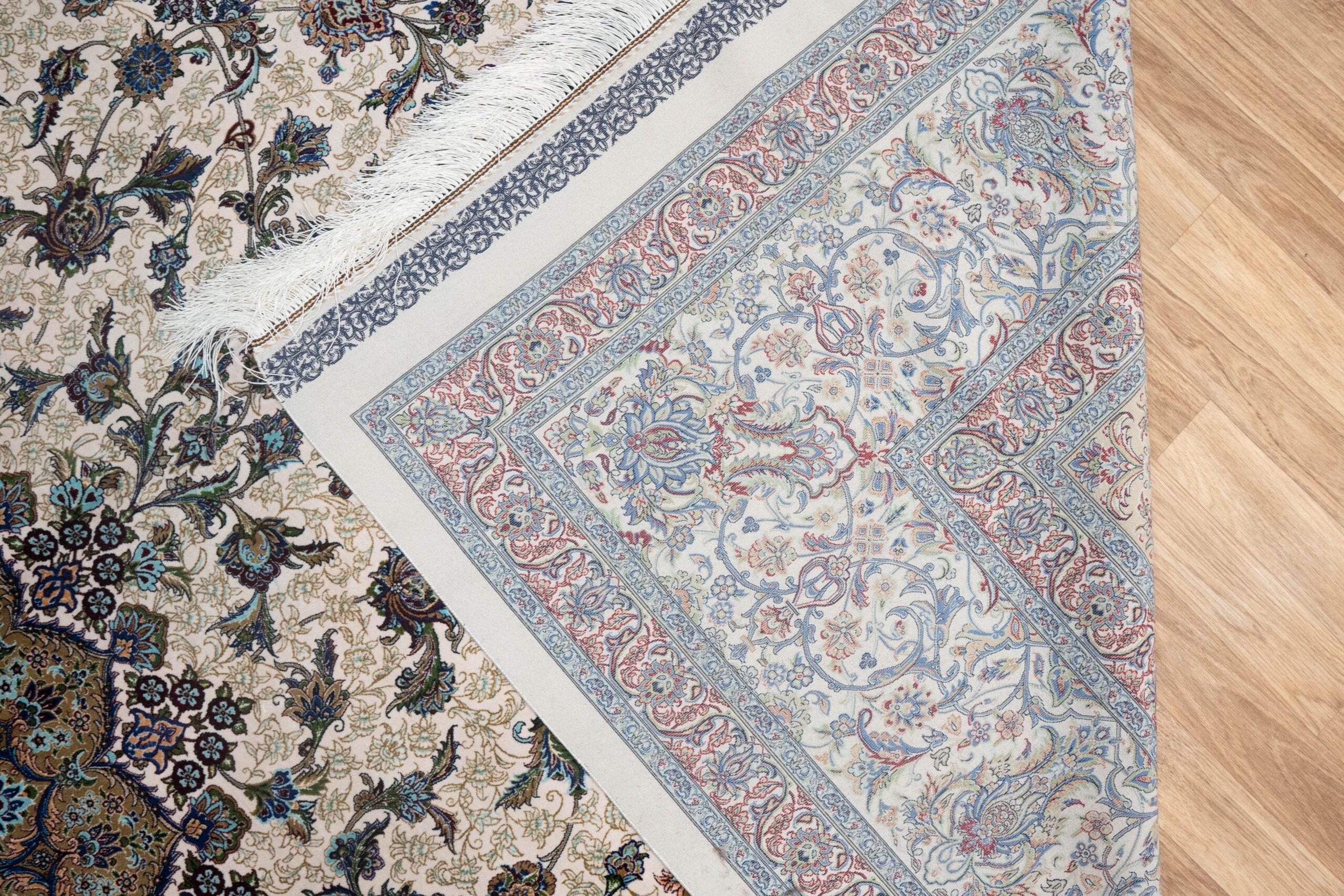 Qum Design Silk Rug 6.8'x9.8' View 4