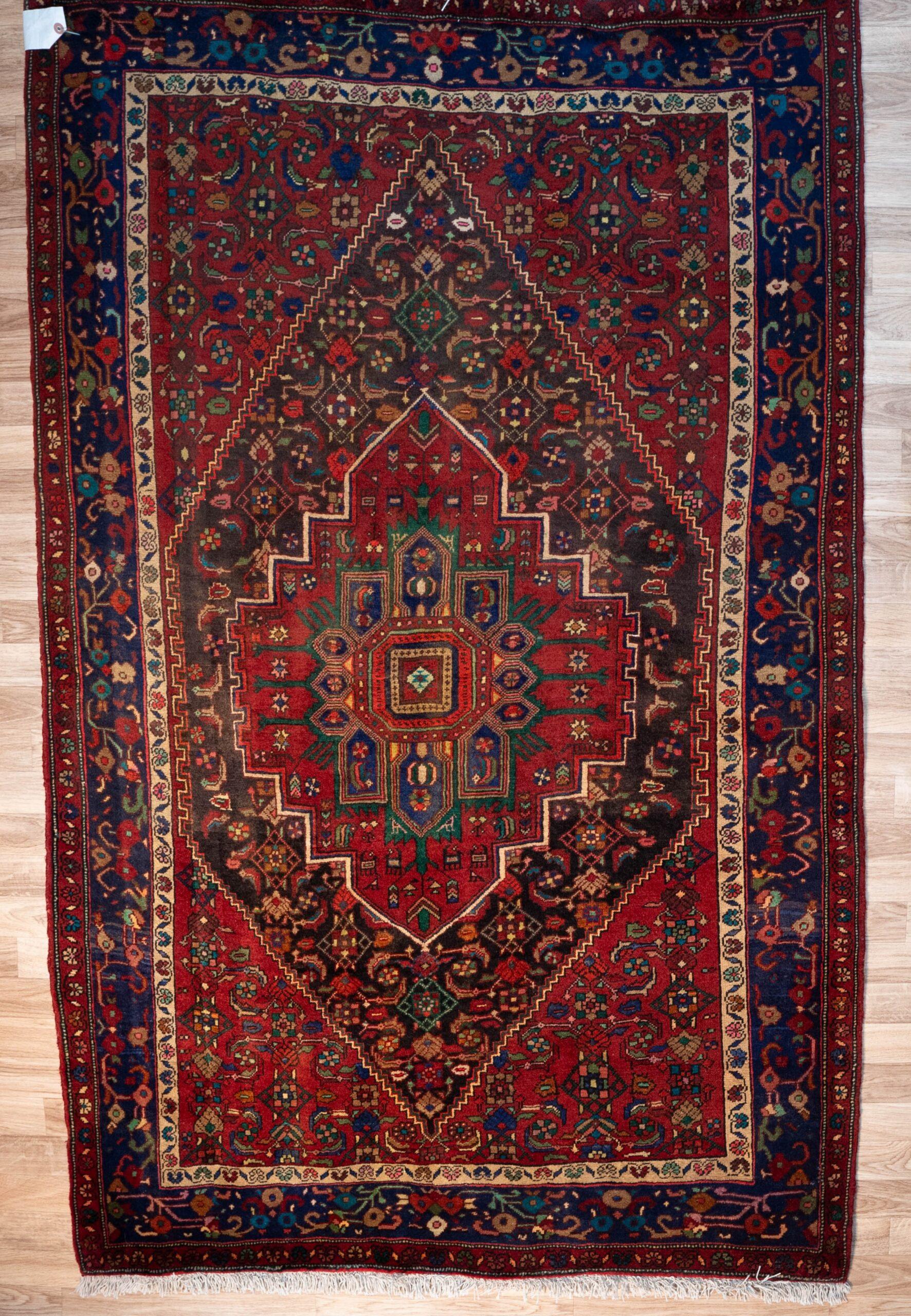 Chobi Wool Rug 4.5'x6.7'
