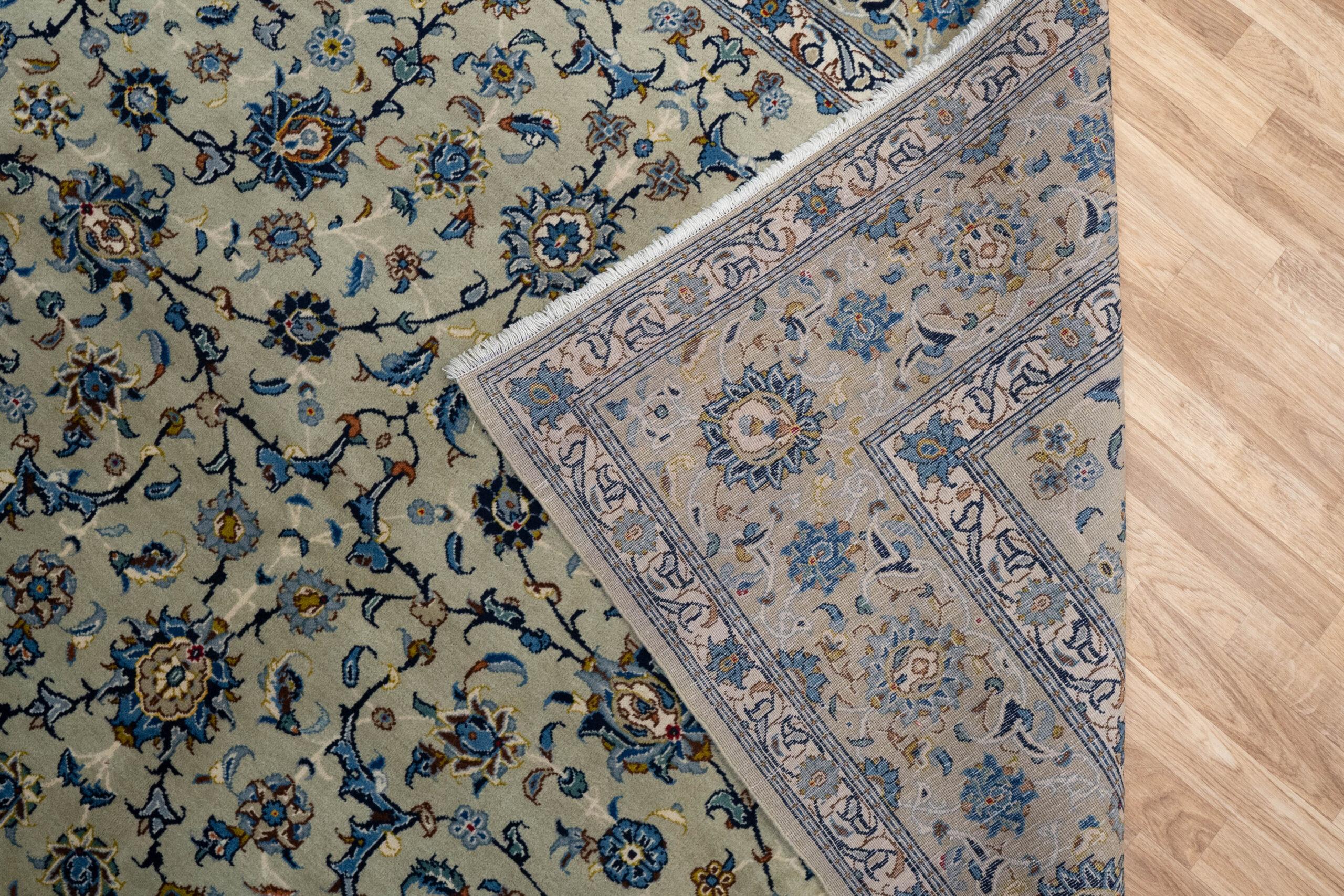 Kashan Wool Rug 7.2'x10.5' View 4