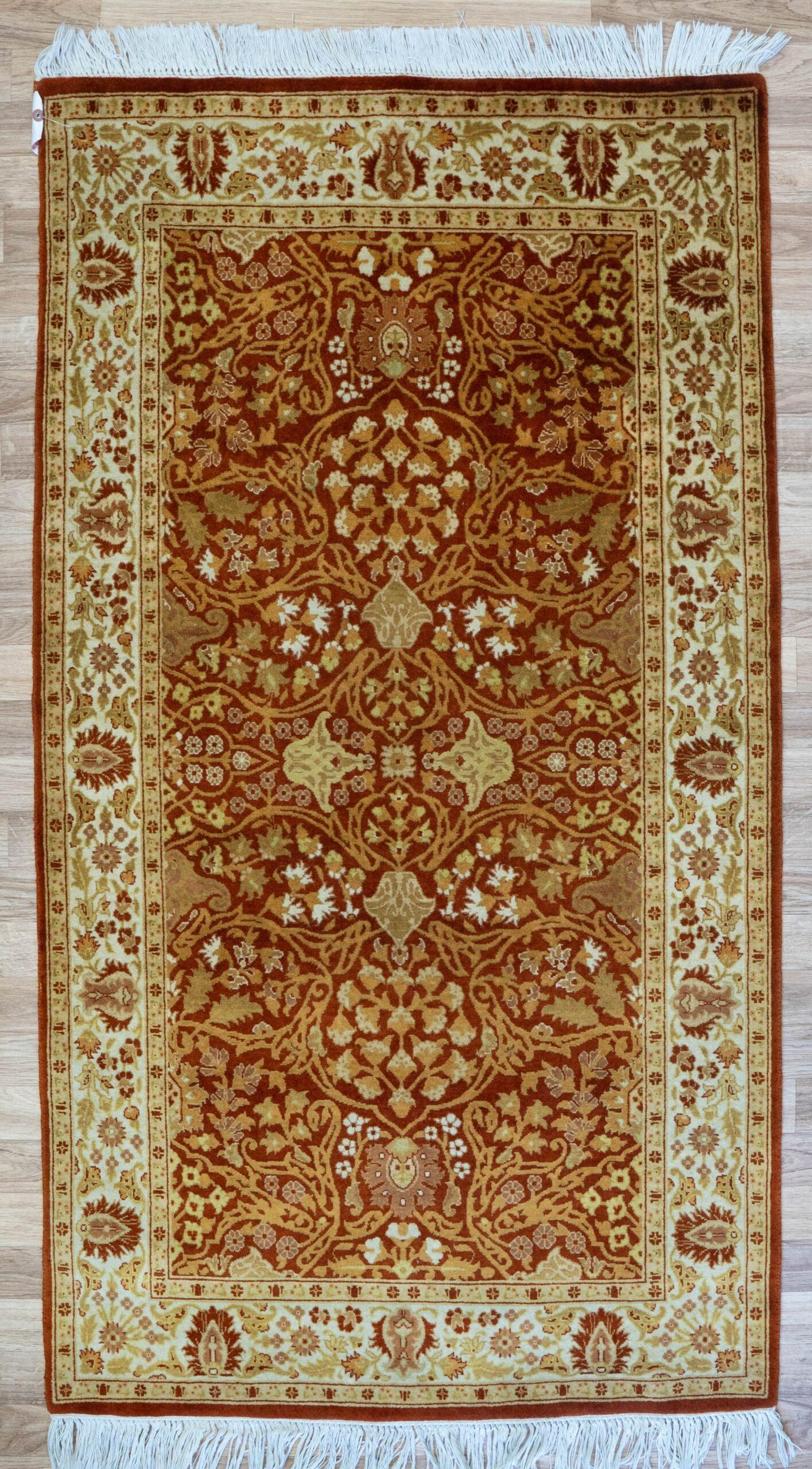 Tabriz Kurk Wool Rug 3'x5'