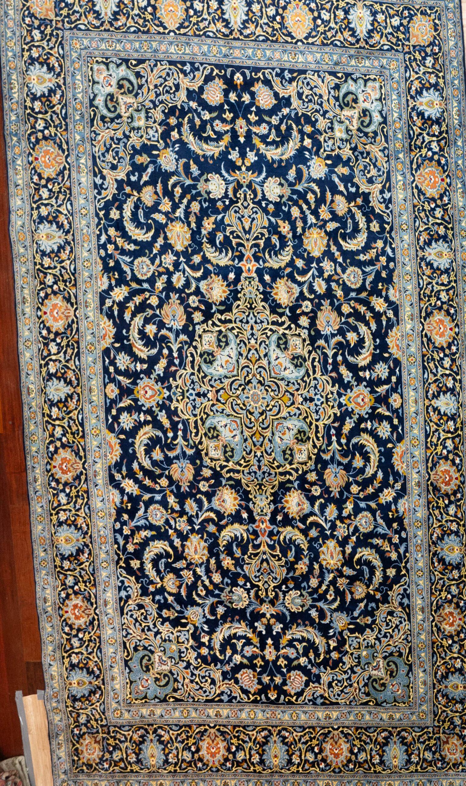 Kashan Wool Rug 9.8'x13.1'