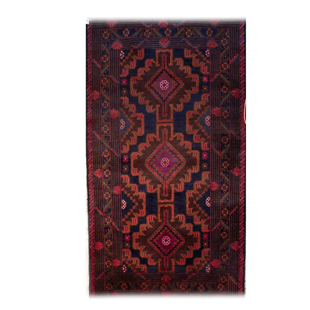 Baluch Wool Rug 3.6'x6'