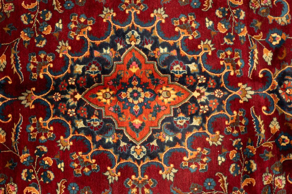 Mashad Wool Rug 6.8x9.8 View 1