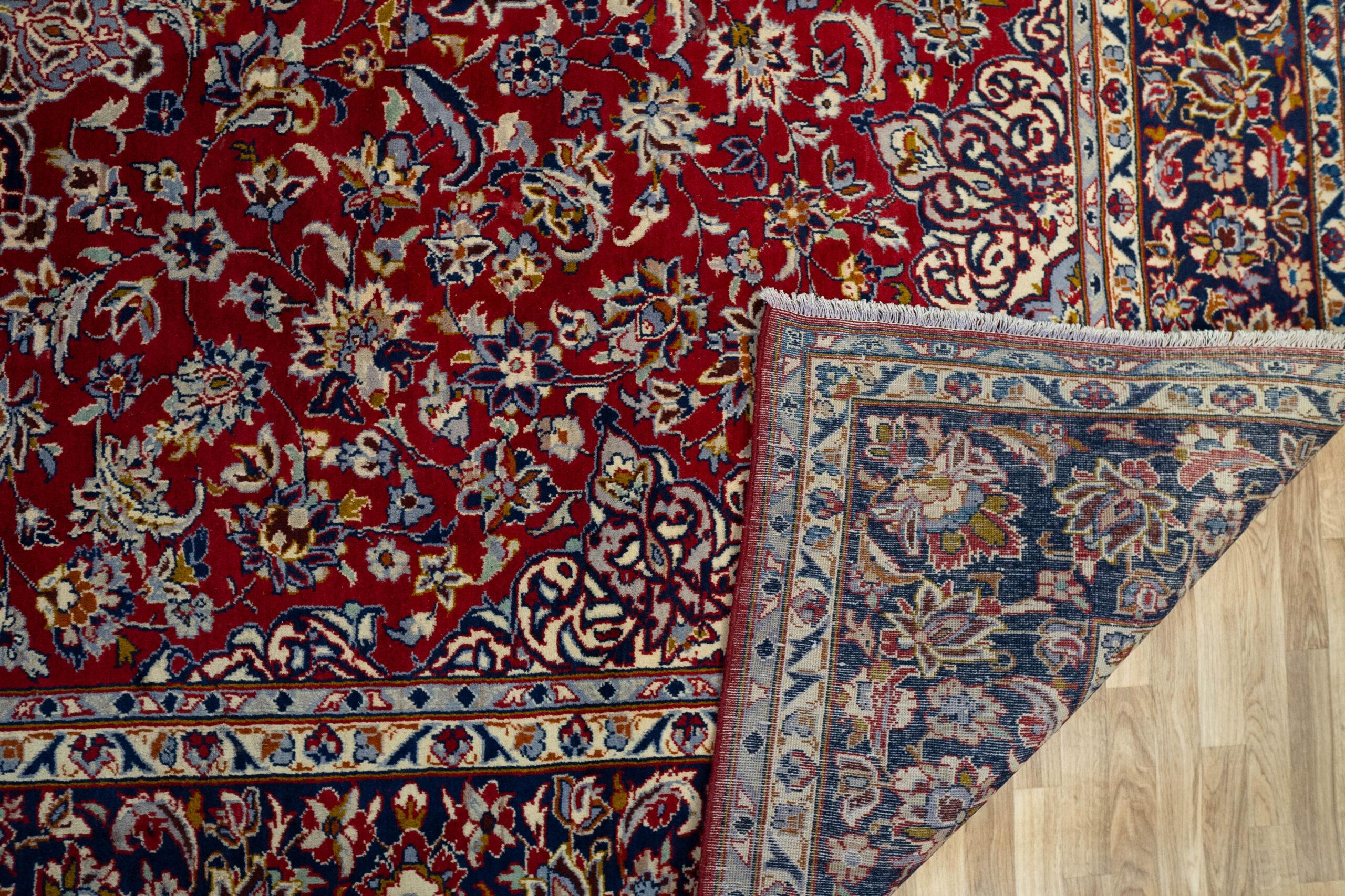 Najafabad Wool Silk Rug 9.8'x12.8' View 5