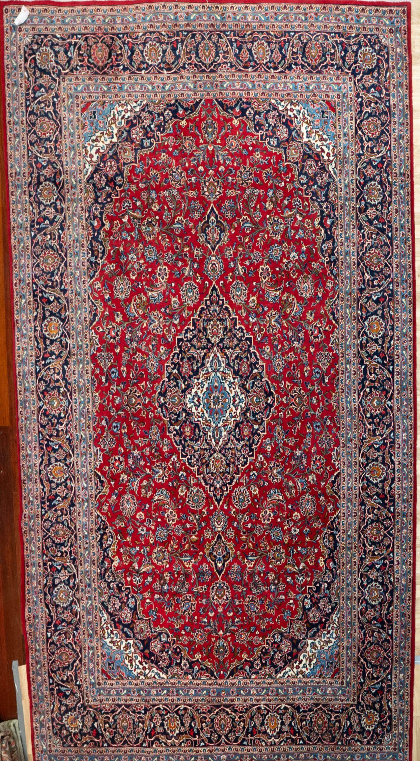 Kashan Wool Rug 9.7'x12.11'