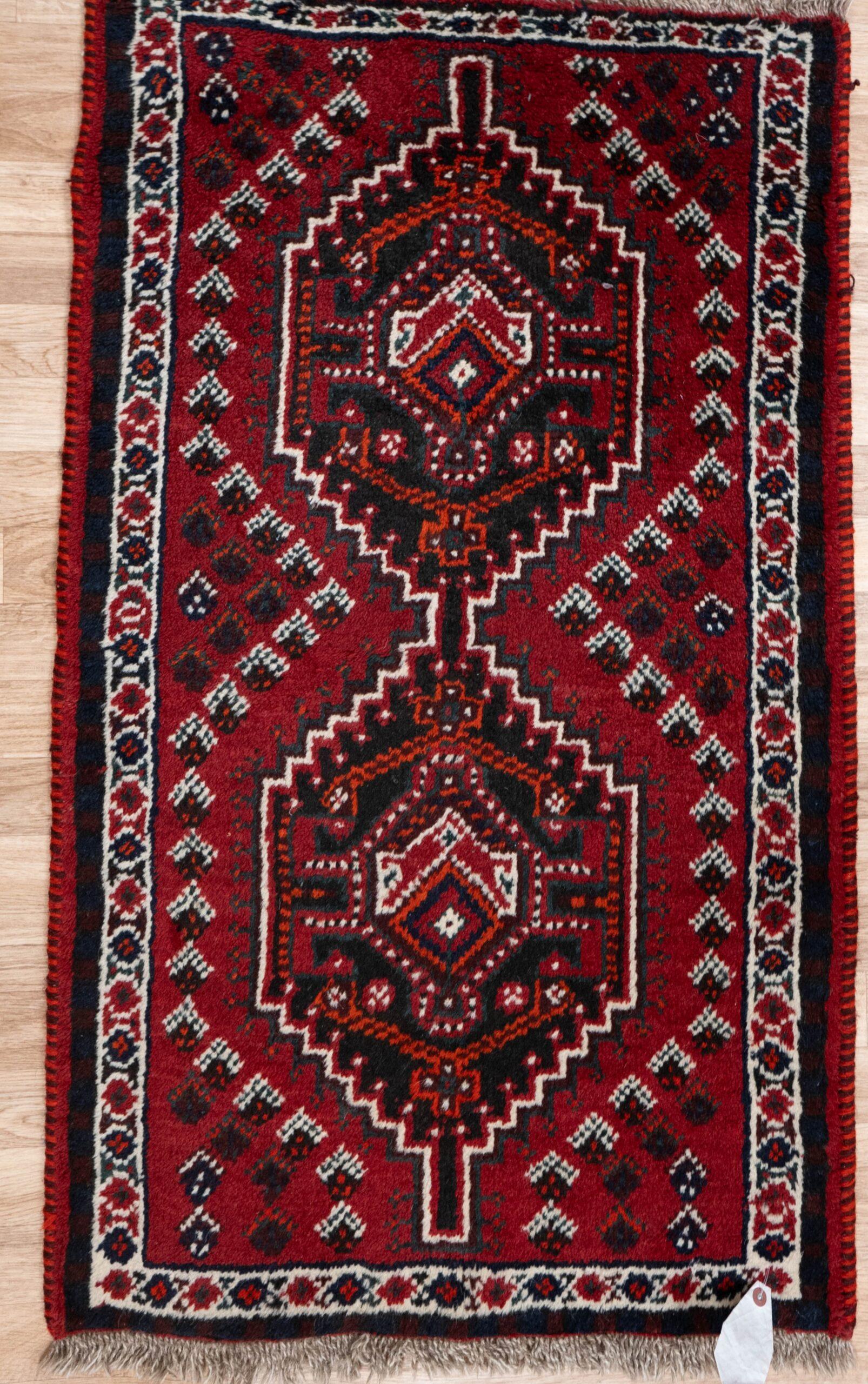 Shiraz Tabriz Wool Rug 2.6x4.0