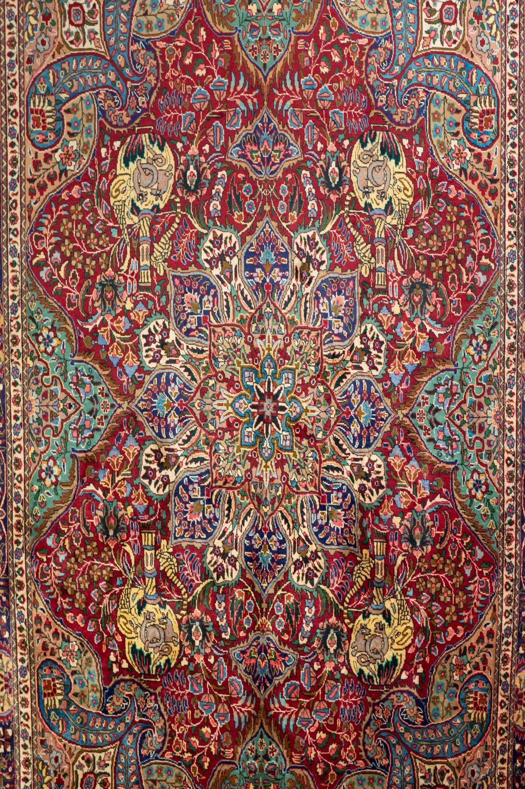 Tabriz Wool Rug 13.0x9.8 View 6