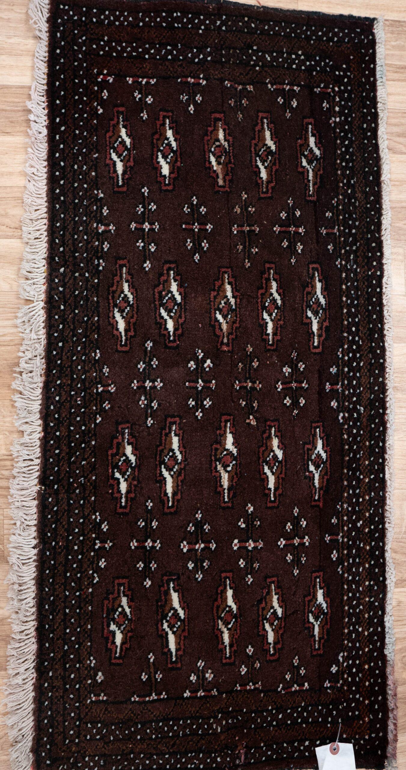 Bokhara Wool Rug 11.0x3.0 View 1