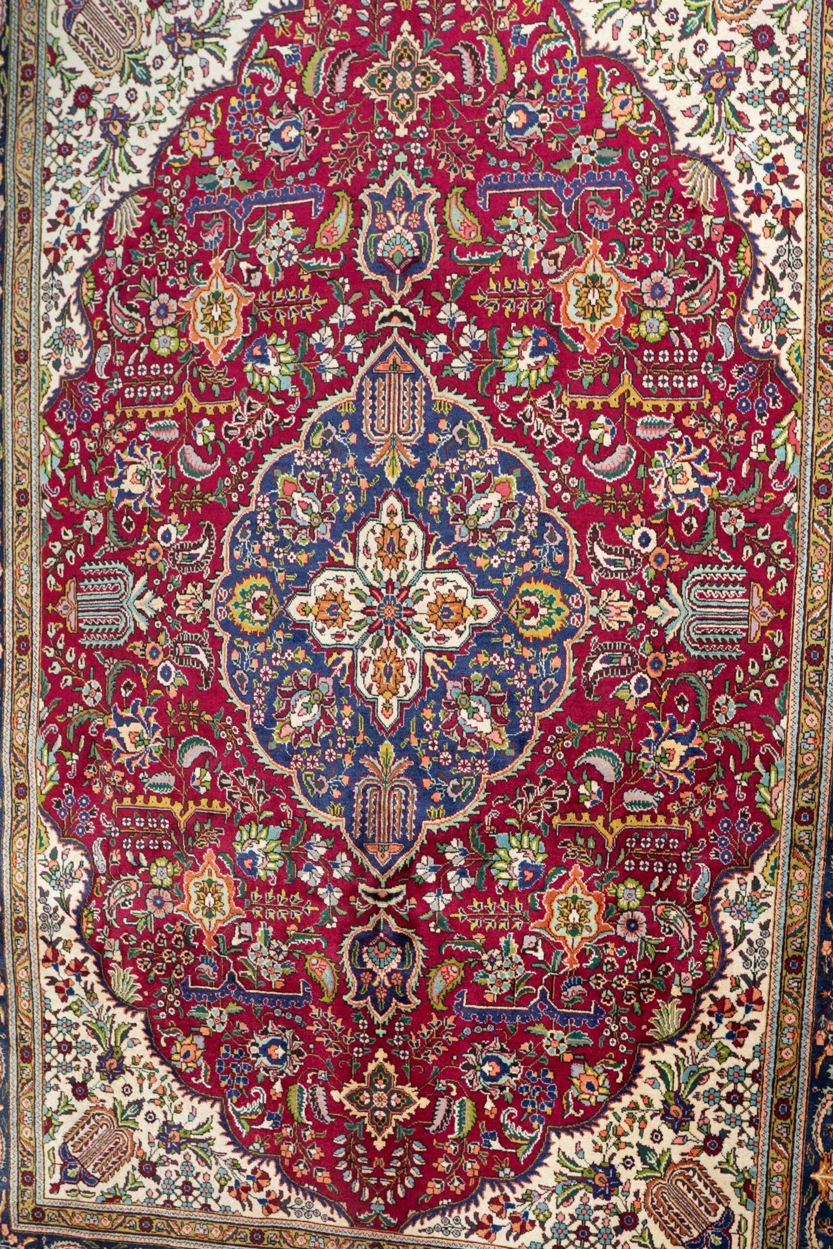 Tabriz Wool Rug 8.4x11.0