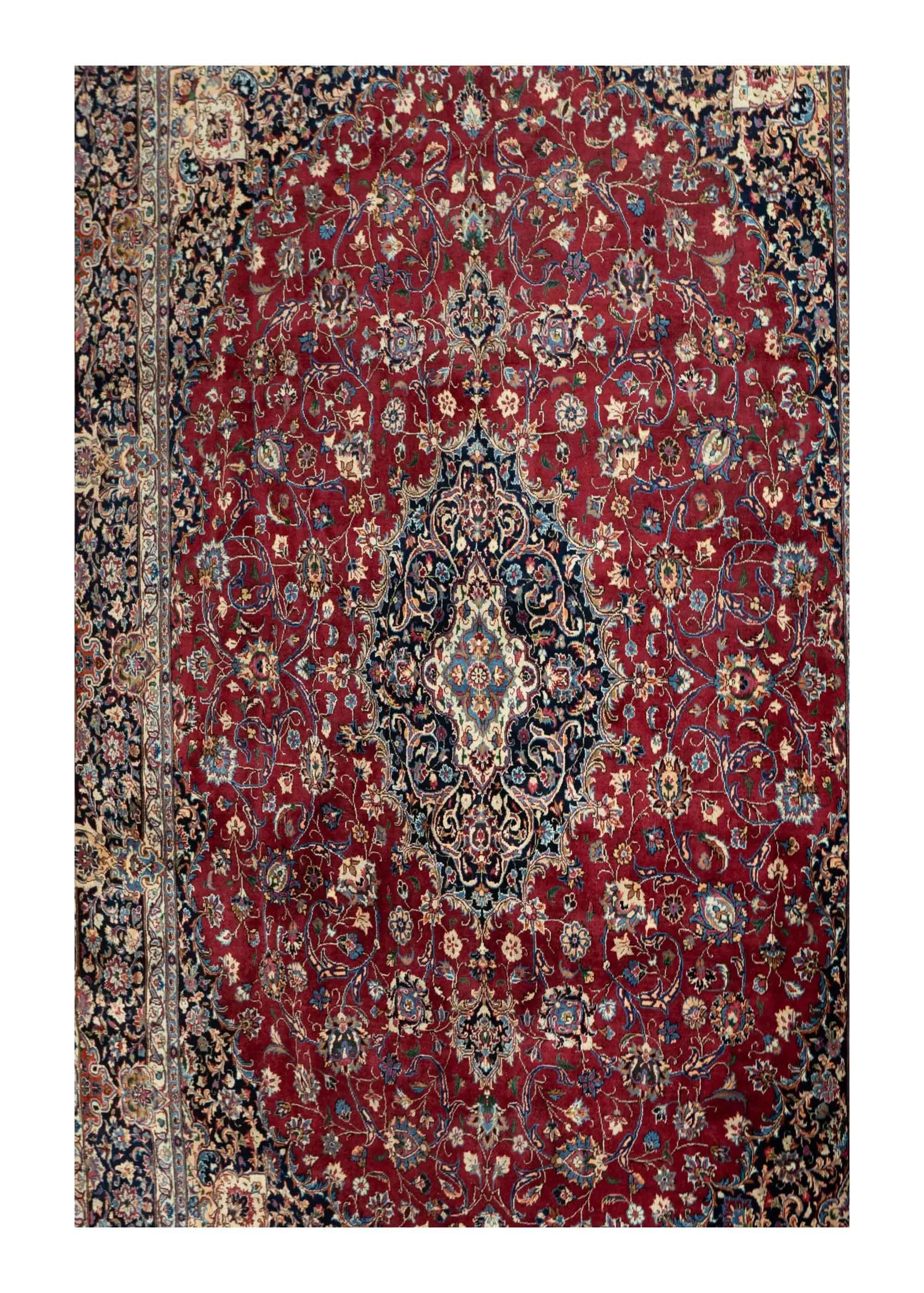 Mashad Wool Rug 12.7x9.7