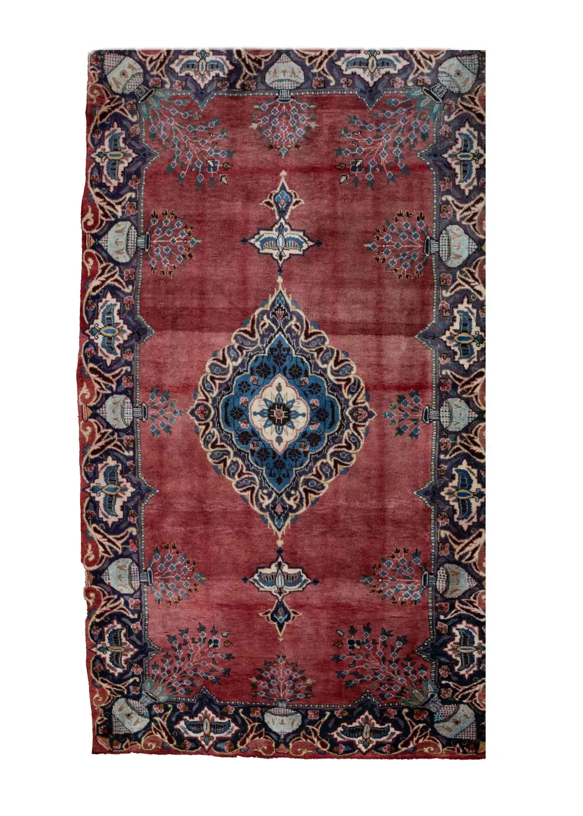 Mashad Wool Rug 3.8x5.8