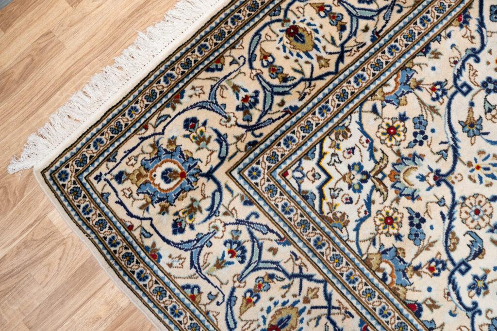 Kashan Kurk Wool Rug 6.6'x9.8' View 4