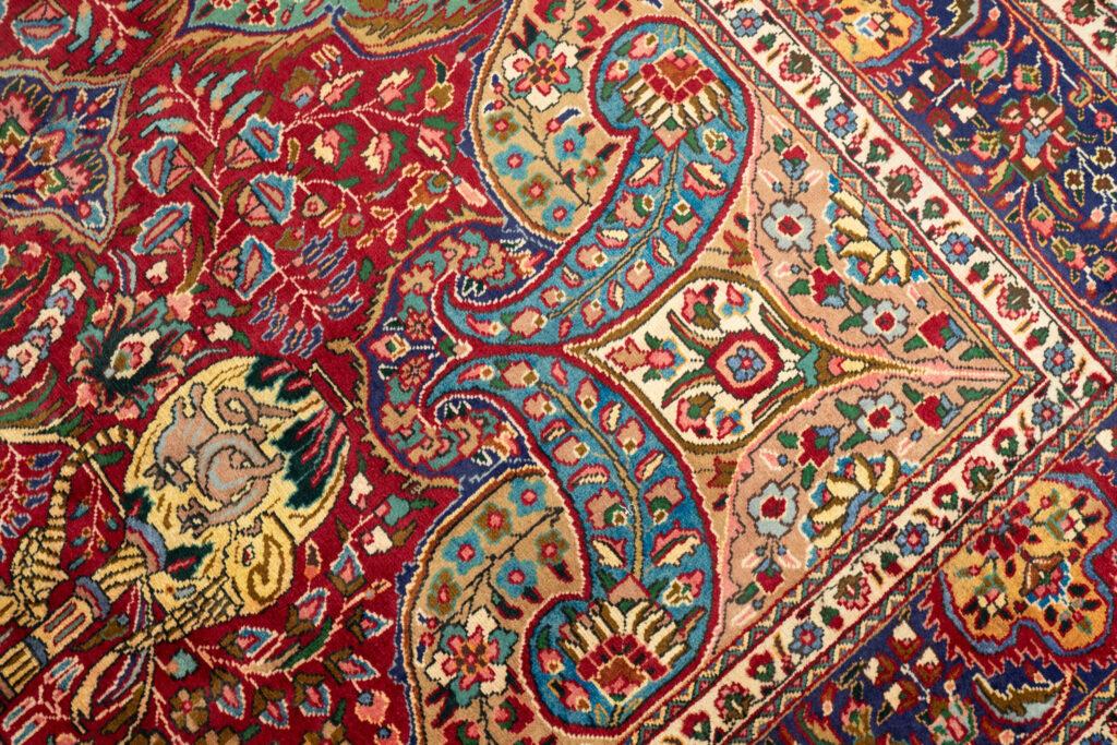 Tabriz Wool Rug 13.0x9.8 View 3