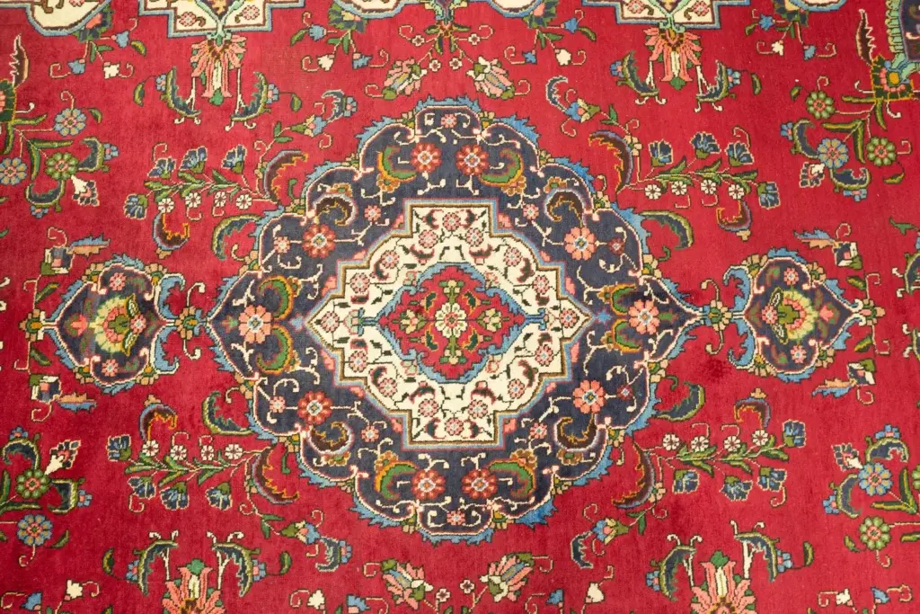 Tabriz Wool Rug 9.5x12.9