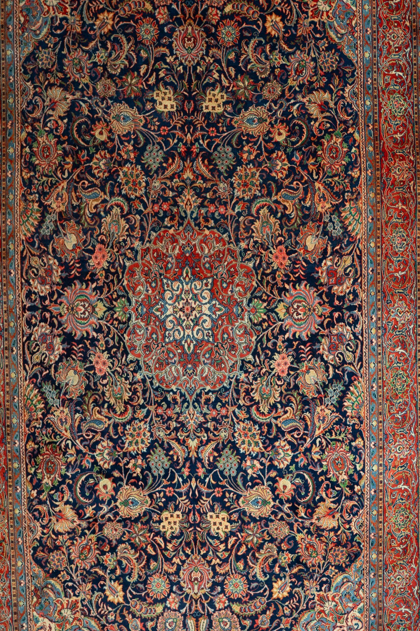 Sarouk Wool Rug 9.1x12.2 View 7