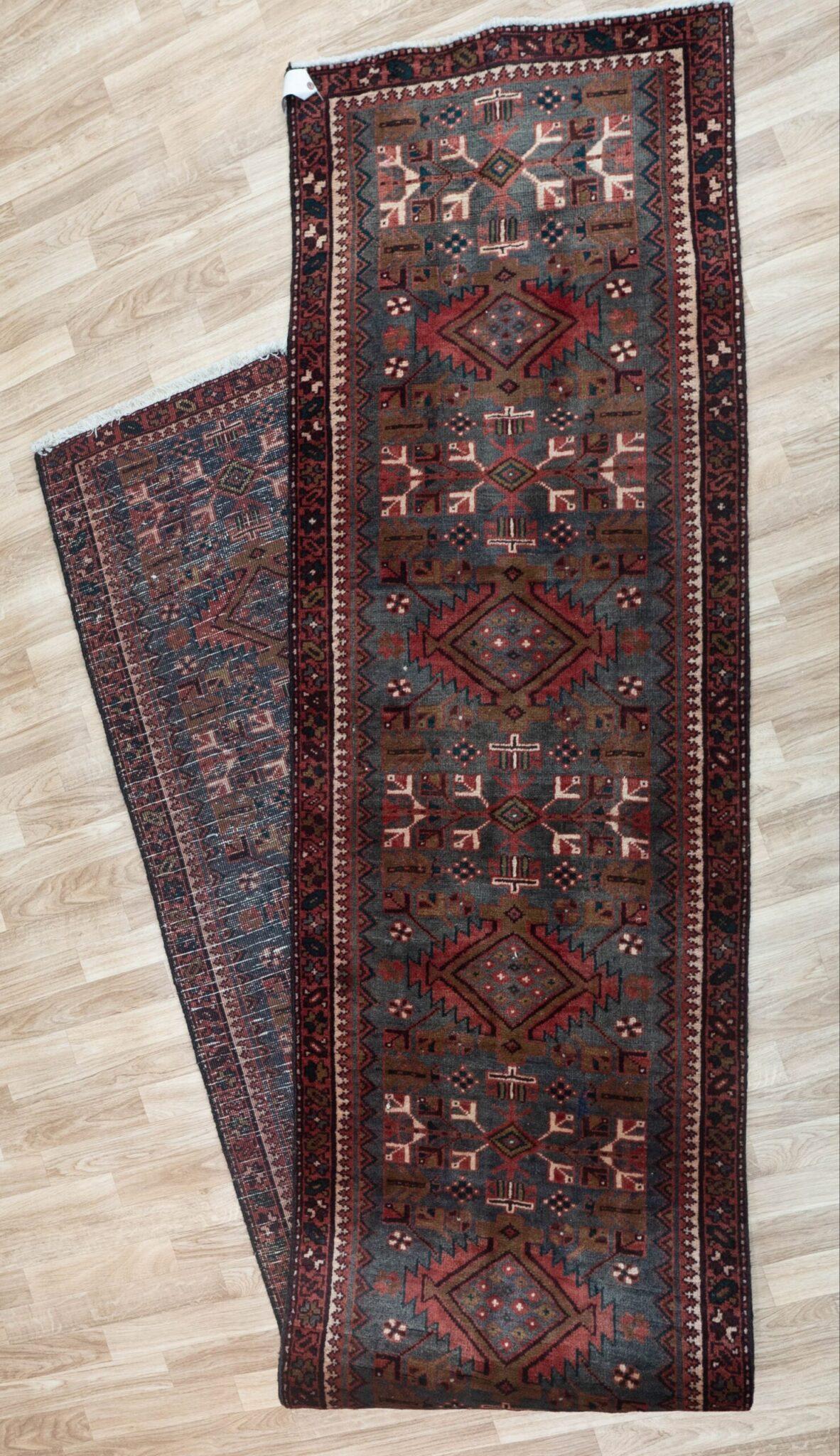 Heriz Wool pile Runner 2.4'x12.10' View 4