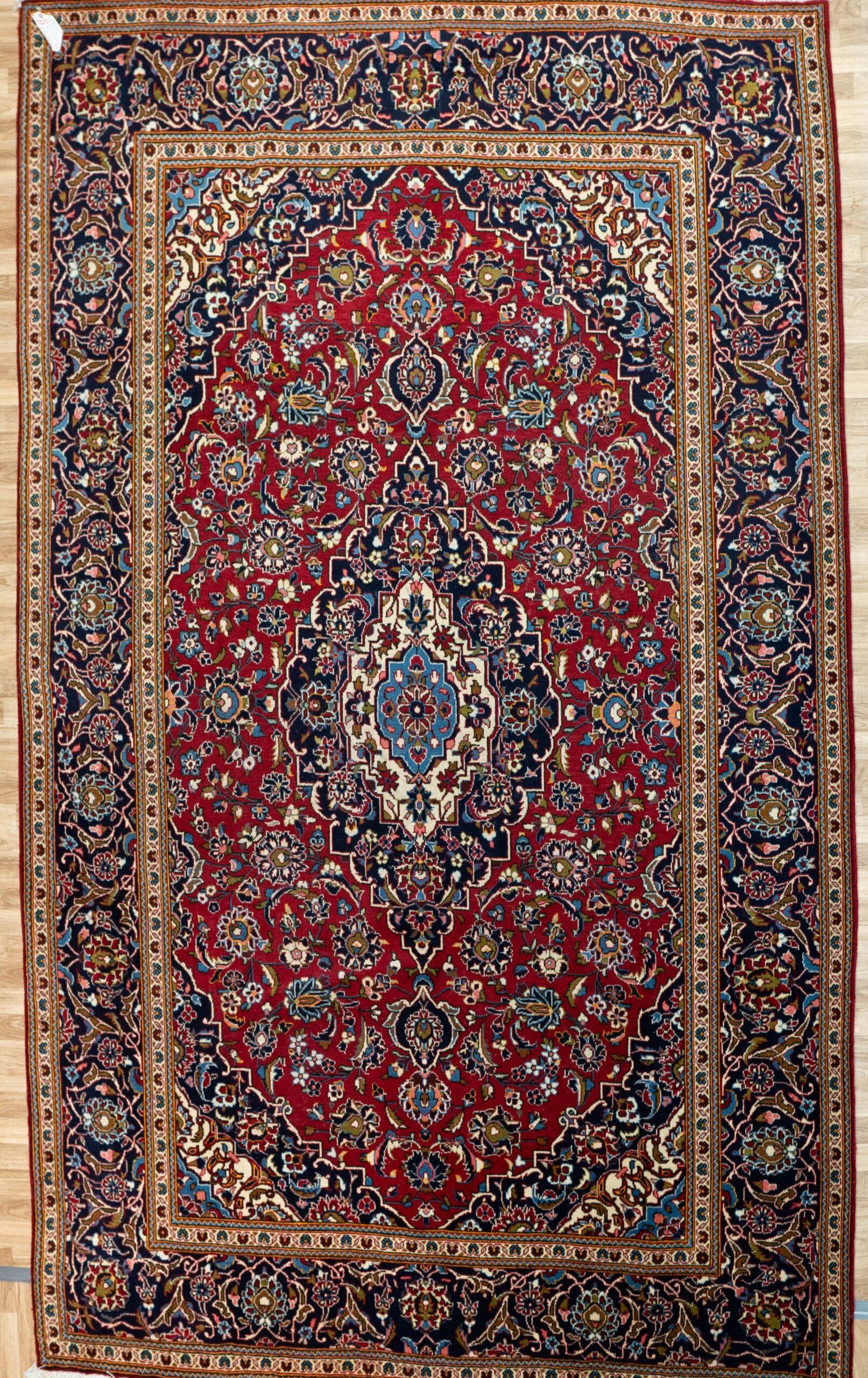 Kashan Wool Rug 8.4'x11.5'