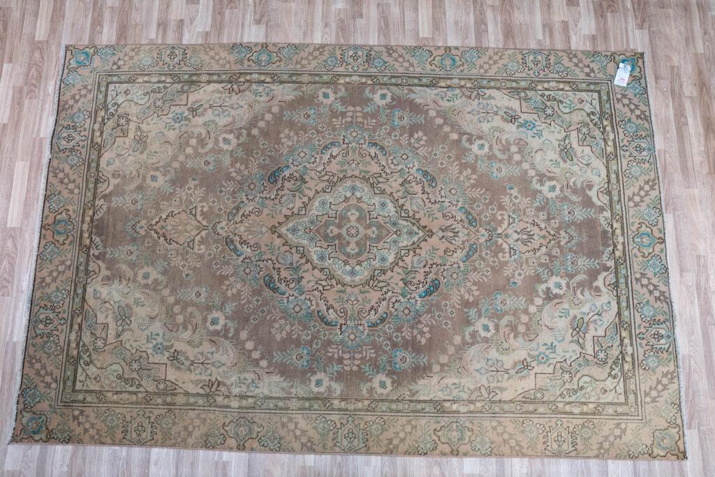 Tabriz Overdyed Rug 6'x9' View 1